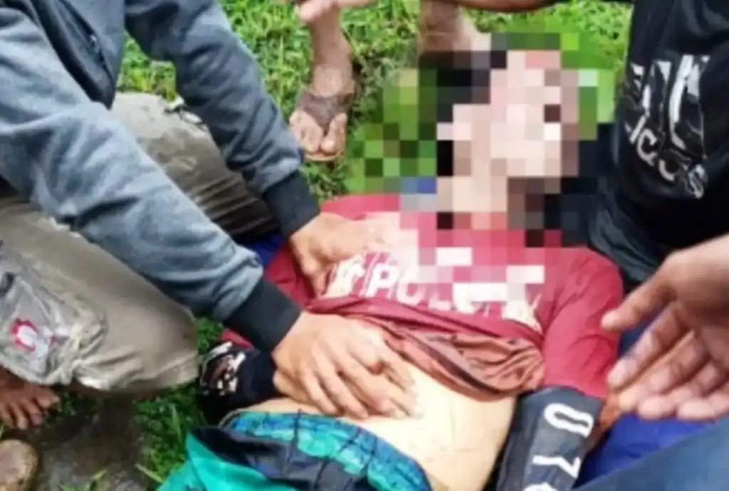 Jenazah Korban hanyut air bah Sungai Musi