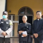 Gereja Kristen Injil Indonesia Curup Dijaga Polisi