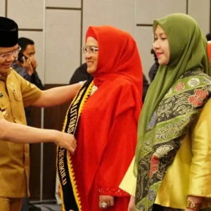 Gubernur Rohidin Kukuhkan Bunda Literasi Masa Bhakti 2022-2024