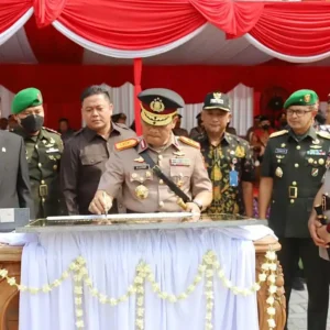 Kapolda Jateng Resmikan Polres Pati Jadi Polresta