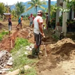 Maksimalkan Peruntukan Dana Desa, Pemdes Karang Anyar Bangun JUT  