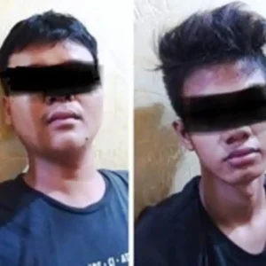 Nongkrong Bawa Sajam dan Hape Curian, Dua Remaja Ditangkap dua remaja