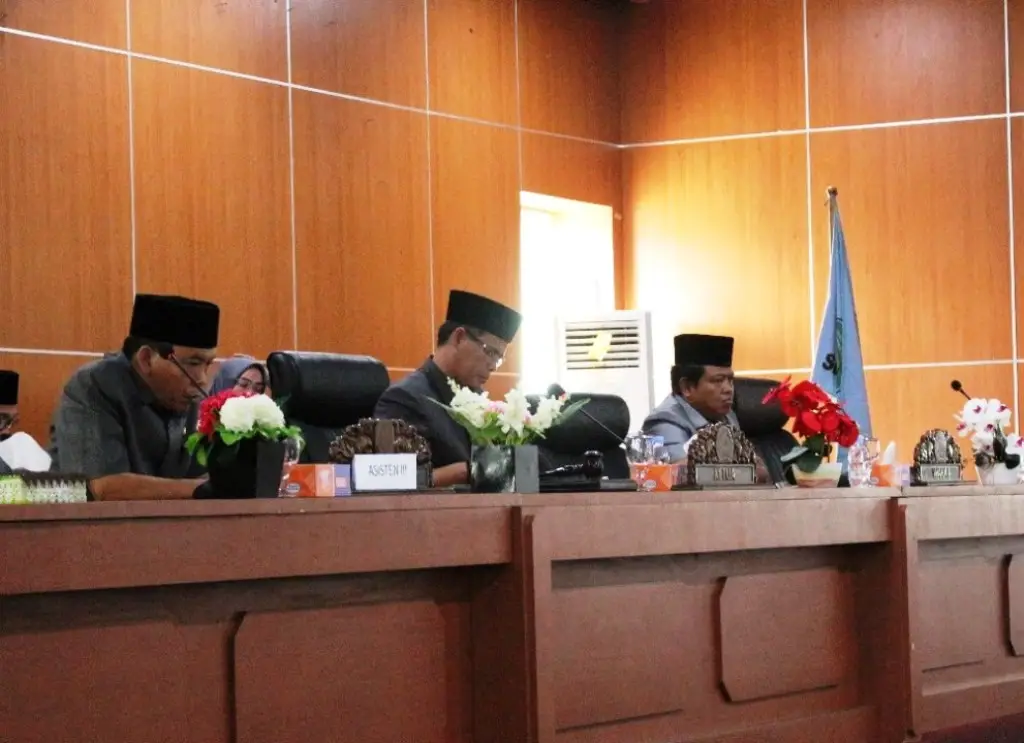 Paripurna Nota Penjelasan Terhadap APBD P 2022 Bengkulu Tengah