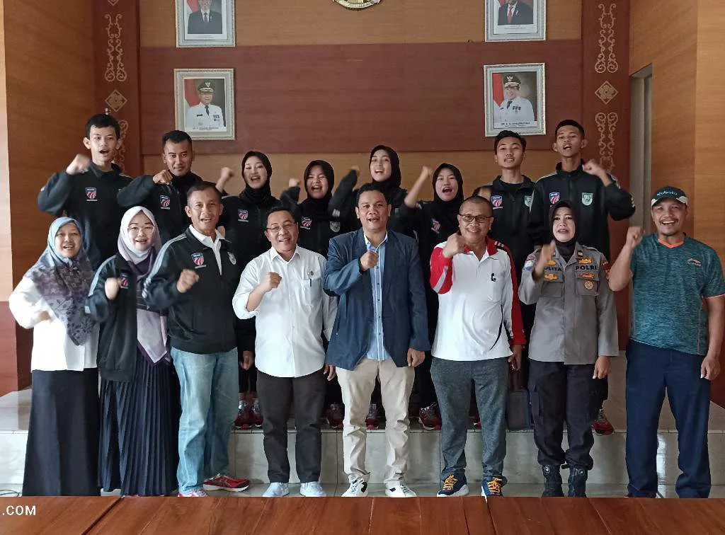 Pelepasan Atlet Anggar Bengkulu