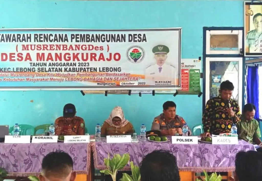 Pemdes Mangkurajo Gelar MusrenbangDes, Dody : Prioritaskan Kesehatan dan Pendidikan