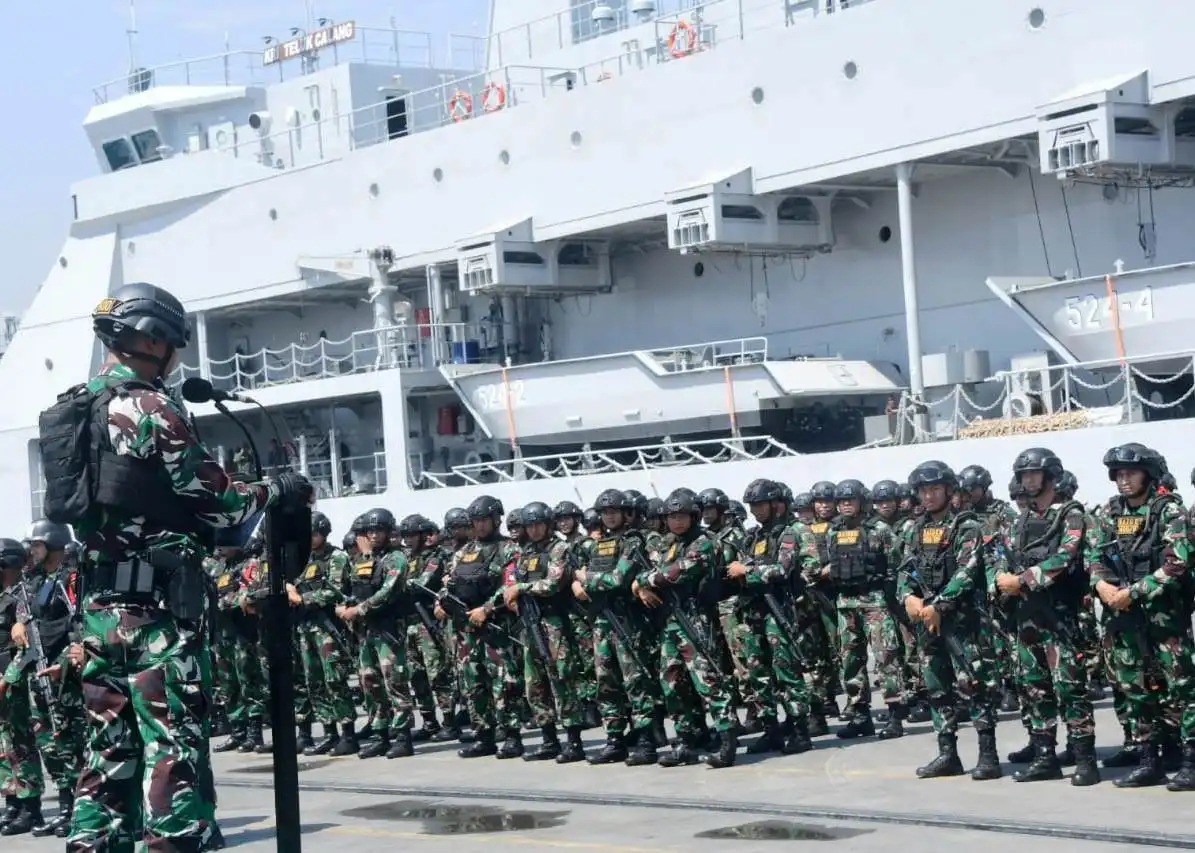 Pulang Latihan, Seribu Prajurit Diponegoro Disambut Asops Kasdam