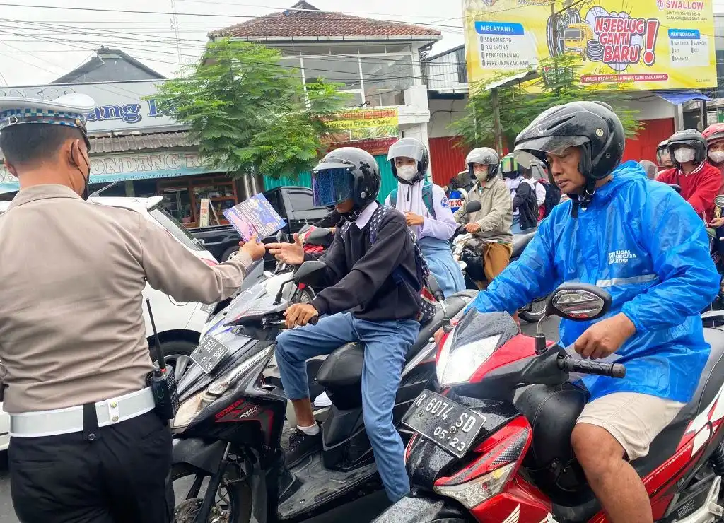 Satlantas Polres Banjarnegara Gelar Sosialisasi Operasi Zebra Candi 2022