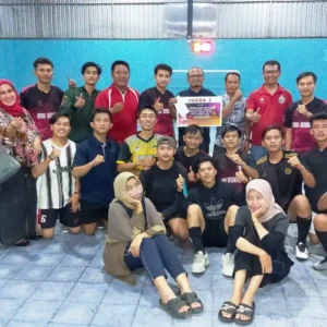 Tim Futsal SMSI Bengkulu Juara III HUT Humas Polri ke-76 Tim Futsal SMSI Bengkulu juara III