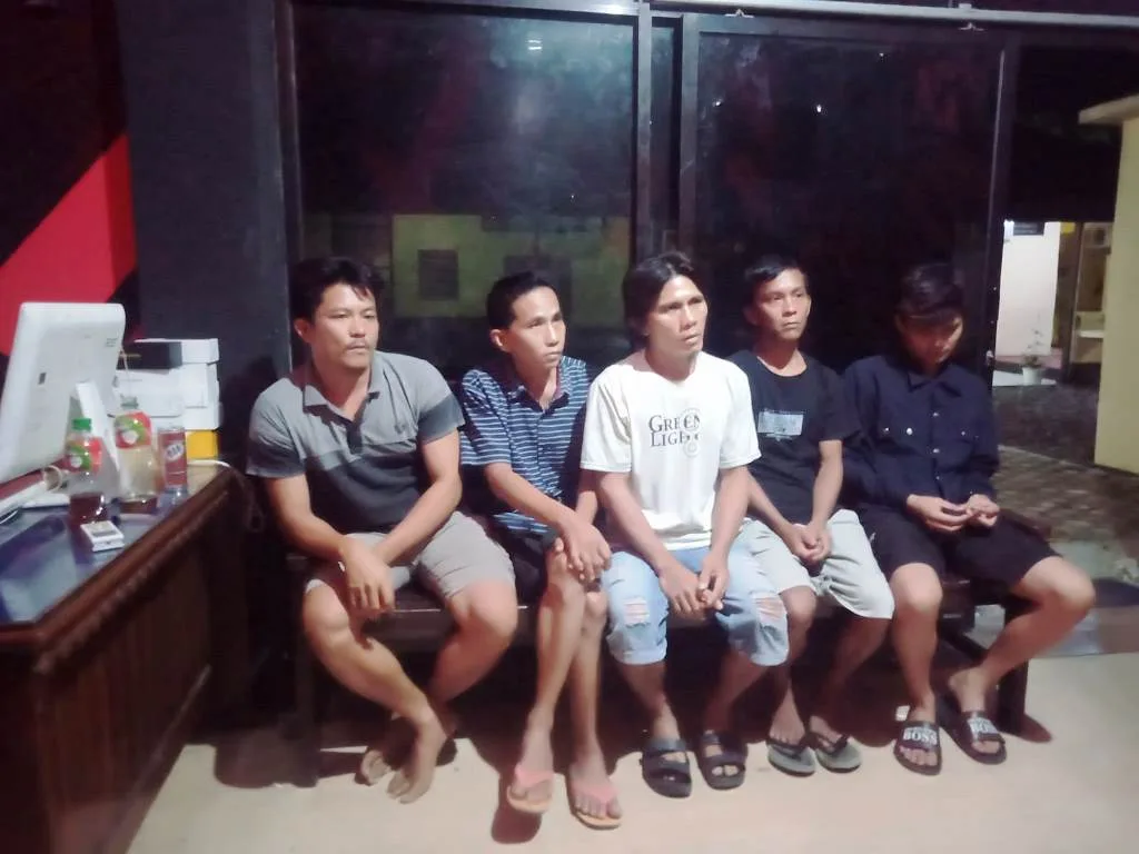 5 Warga Tertangkap Tangan Sedang Main Judi Kartu
