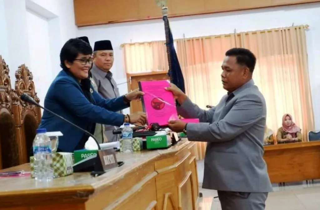 DPRD Bengkulu Utara Paripurna Pandangan Umum Fraksi Atas Raperda APBD 2023