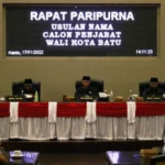 DPRD Kota Batu mengumumkan tiga nama yang akan diusulkan ke Kementerian Dalam Negeri RI untuk menjadi calon Penjabat (Pj) Wali Kota Batu