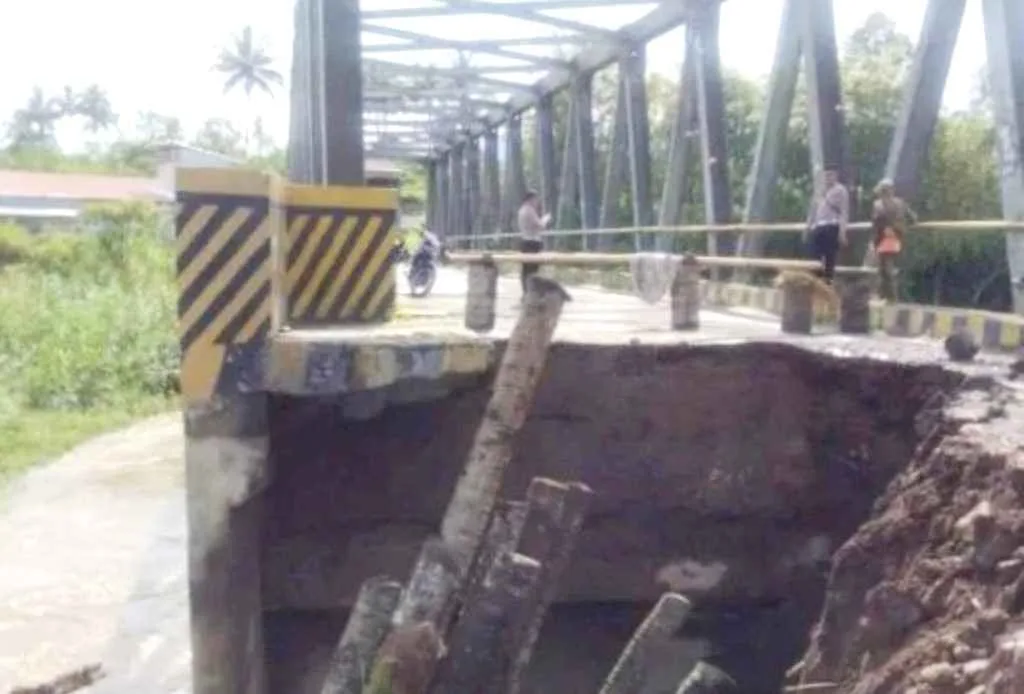 Jembatan Curup Utara Putus, Aktivitas Dua Kecamatan Lumpuh