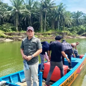 Jonaidi Turun Langsung Kelokasi Pastikan Pembangunan PPN Terus Berjalan