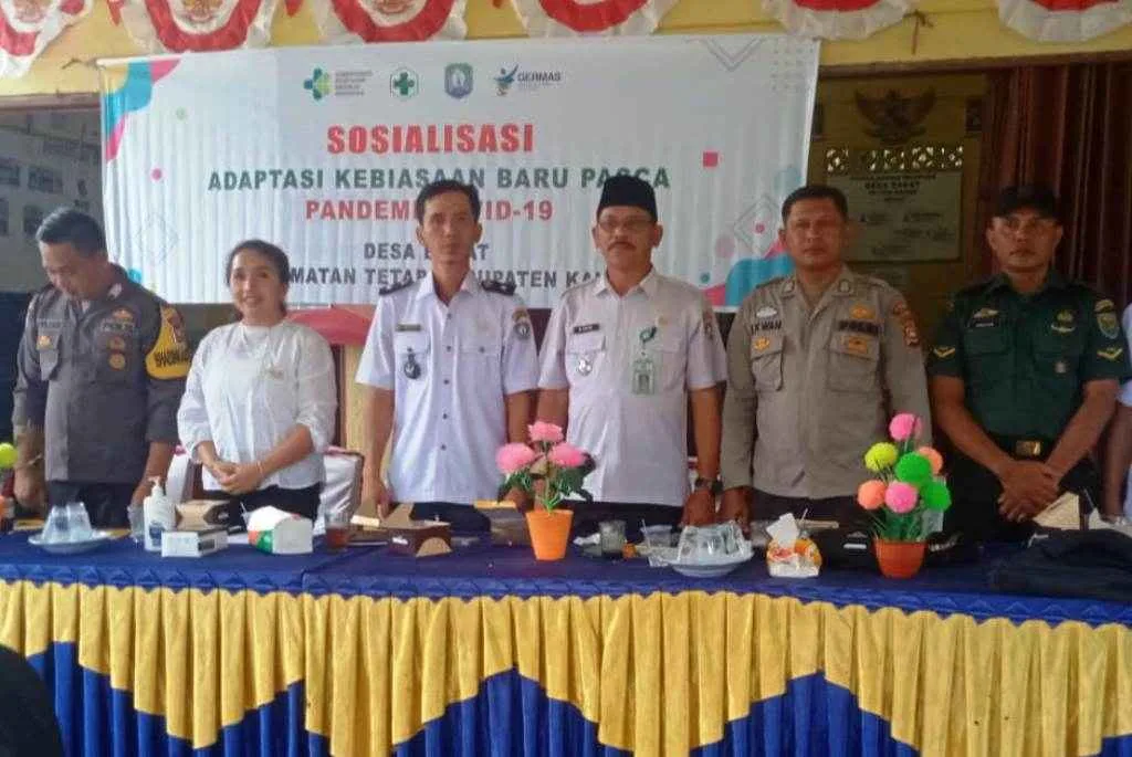 Pemdes Babat Sosialisasi Adaptasi Kebiasaan Baru Pasca Pandemi Covid-19