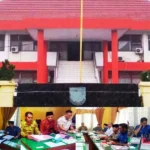 Raker Komisi III DPRD BU Bersama Dispora RAPBD 2023