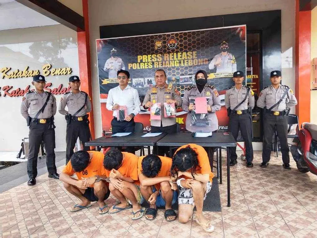 Simpan Sabu, 2 Warga Kabupaten Bengkulu Utara Ditangkap di Rejang Lebong