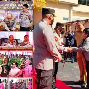 Sonti Bakara Sambut Kedatangan Kunker Kapolda Bengkulu