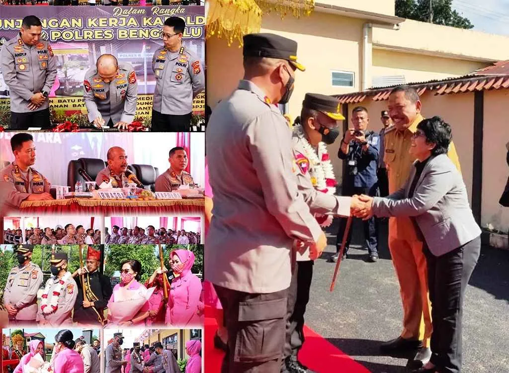 Sonti Bakara Sambut Kedatangan Kunker Kapolda Bengkulu