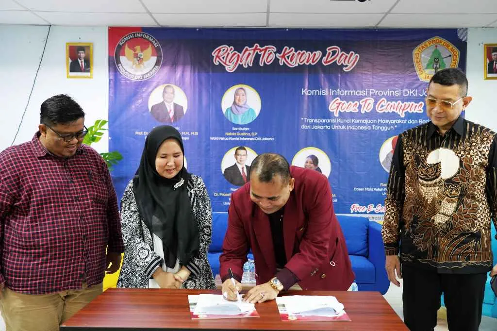 Universitas Moestopo Dukung Keterbukaan Informasi Publik