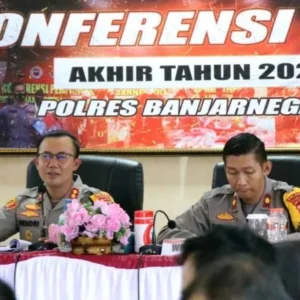Capaian Prestasi 2022, Polres Banjarnegara Gelar Konferensi Pers