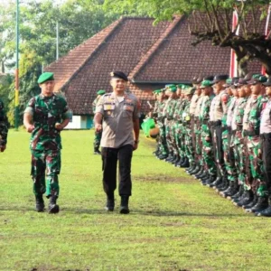 Danrindam IV/Diponegoro Buka Diklat Integrasi Dikmaba TNI AD dan Diktukba Polri