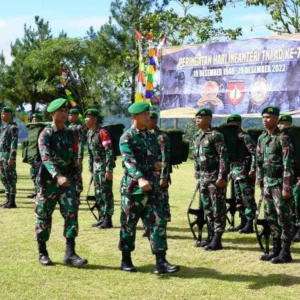 Danrindam IV/Diponegoro Lepas Pleton Beranting Danrindam IV/Diponegoro
