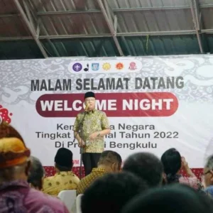 Gubernur Bengkulu Jamu 29 Kontingen Kemah Bela Negara 2022