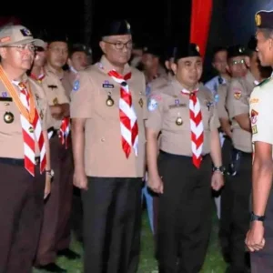 Gubernur Rohidin Sambangi Sub Camp KBN Nasional 2022