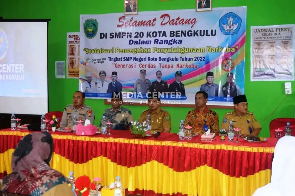 Hari ke 4 Pelaksanaan Sosialisasi P4GN Dilaksanakan di SMPN 20 Kota Bengkulu