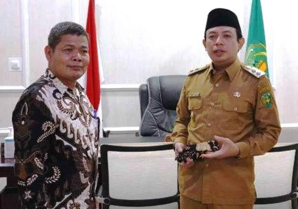 Kepala Balai Pelestarian Kebudayaan VII Dihadiahi Wawali Dedy Kebek Palak