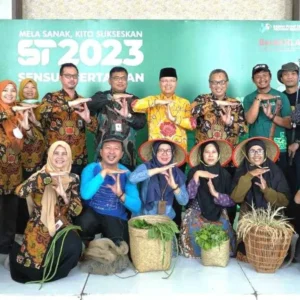 Kick off Publisitas Sensus Pertanian, Rohidin : Potret Kesejahteraan Petani Terlihat