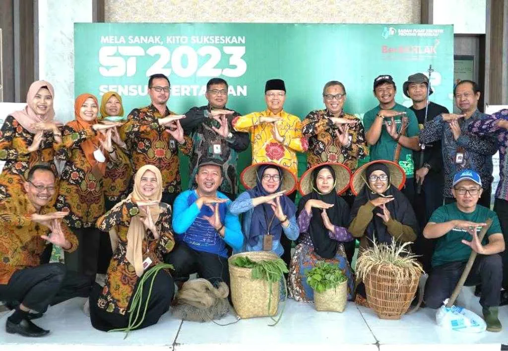 Kick off Publisitas Sensus Pertanian, Rohidin : Potret Kesejahteraan Petani Terlihat