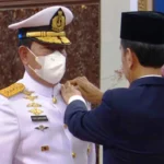 Laksamana Yudi Margono Resmi Dilantik Jokowi Jadi Panglima TNI