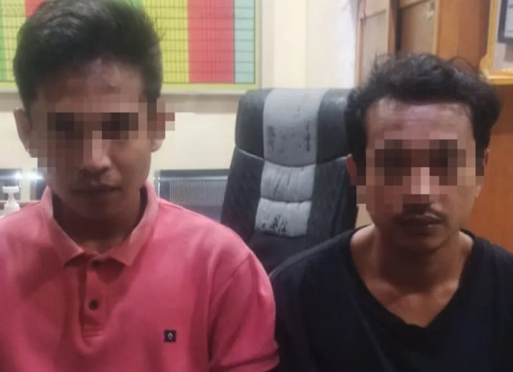 Nyanyi Saat Ditangkap, Dua Pemuda Kota Bengkulu Diringkus