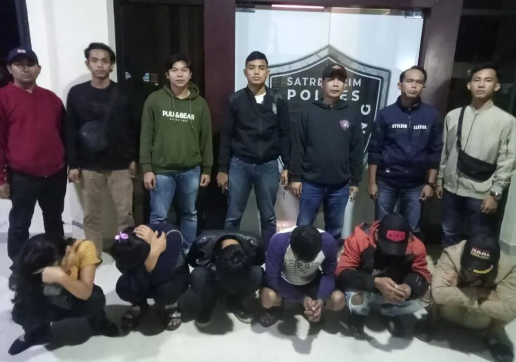 Pekat Nala II 2022 Polda Bengkulu 117 Orang Diamankan