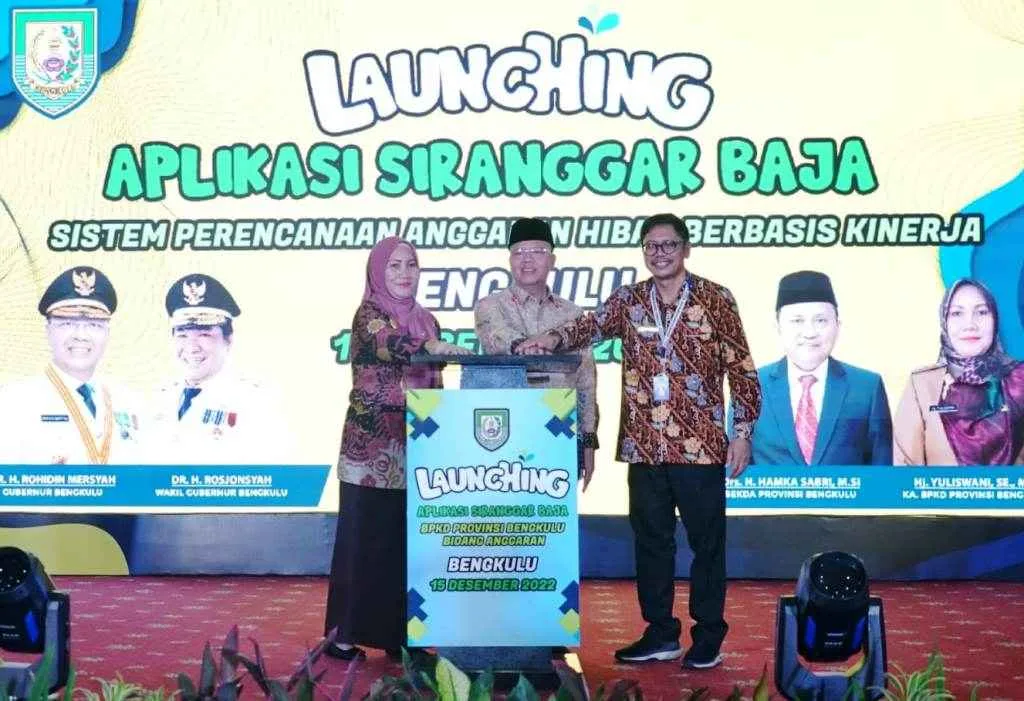 Permudah Penyaluran Dana Hibah, Pemprov Bengkulu Luncurkan Siranggar Baja