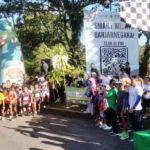 Polres Banjarnegara Amankan Fun Run 5 Km Hari Juang TNI AD