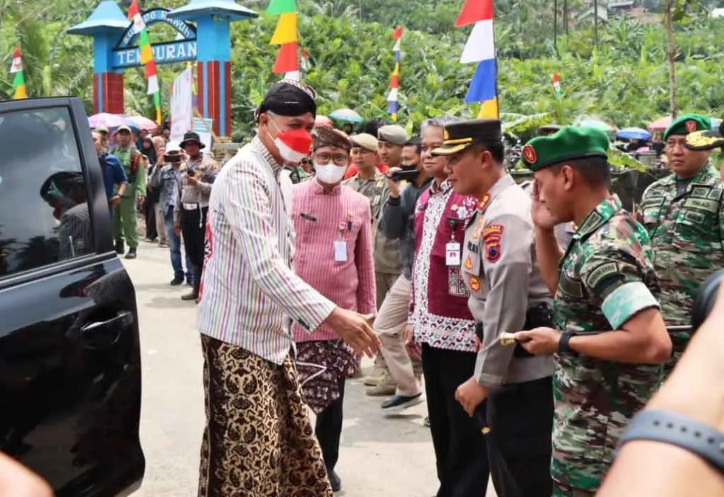 Polres Banjarnegara Lakukan Pengamanan Kick Off Desa Antikorupsi