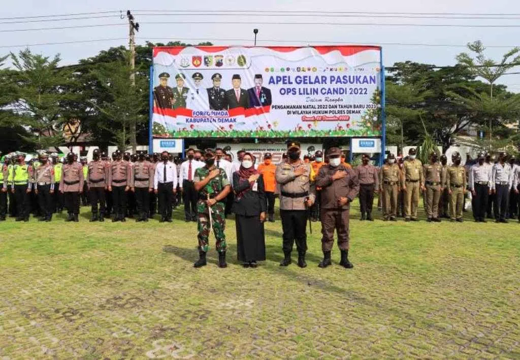 Polres Demak Siagakan 400 Personel Gabungan Amankan Nataru