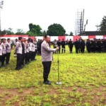 Polri Kerahkan Ribuan Personel Bersihkan Puing Pasca Gempa Cianjur