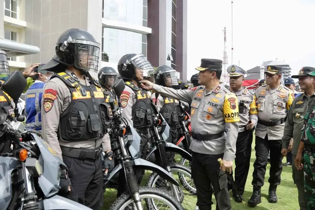 Ribuan Personil Amankan Nataru 2022, Kapolda Jateng : Efektif Pakai Roda Dua