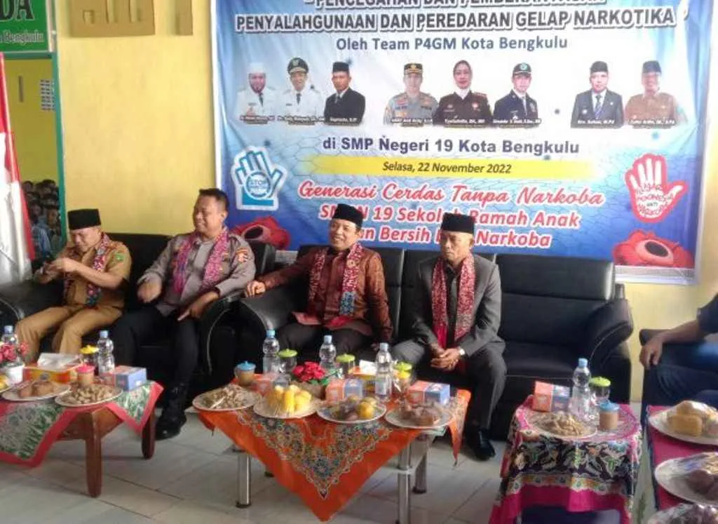 Sosialisasi P4GN di SMPN 19 Kota Bengkulu