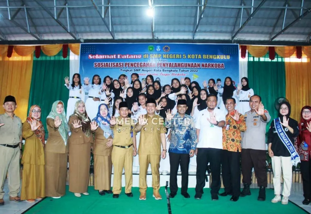 Sosialisasi P4GN di SMPN 5 Kota Bengkulu