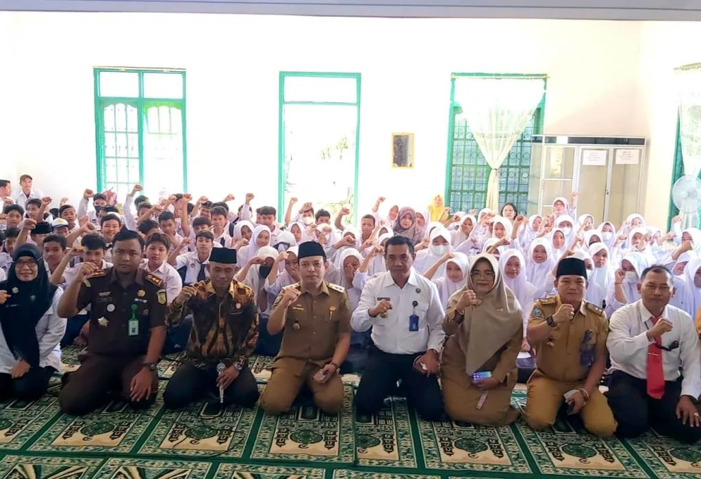 Sosialisasi P4GN di SMPN 6 Kota Bengkulu