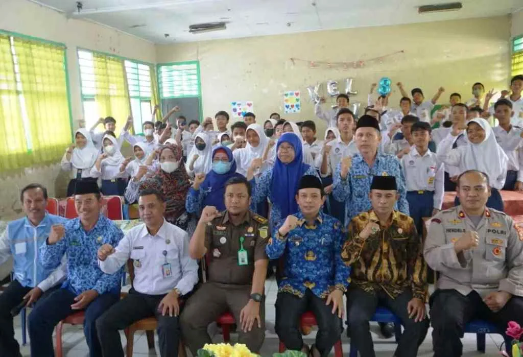 Sosialisasi P4GN Dilanjutkan di SMPN 3 Kota Bengkulu