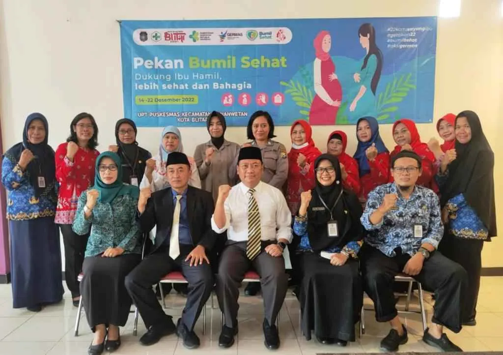 UPT Puskesmas Sananwetan Gelar Pekan Bumil Sehat