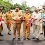 Wabup Malang Resmikan Jembatan Kedung Pendaringan