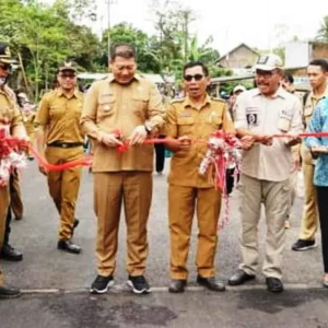 Wabup Malang Resmikan Jembatan Kedung Pendaringan