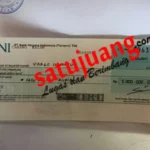 Penipuan Cek Kosong