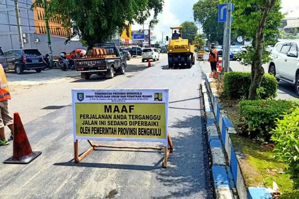 Belum Tuntas, Perbaikan Jalan Provinsi Bengkulu Digeber Tahun ini